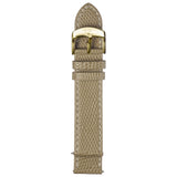 GV2 18mm Khaki Stingray Strap Yellow Gold Buckle